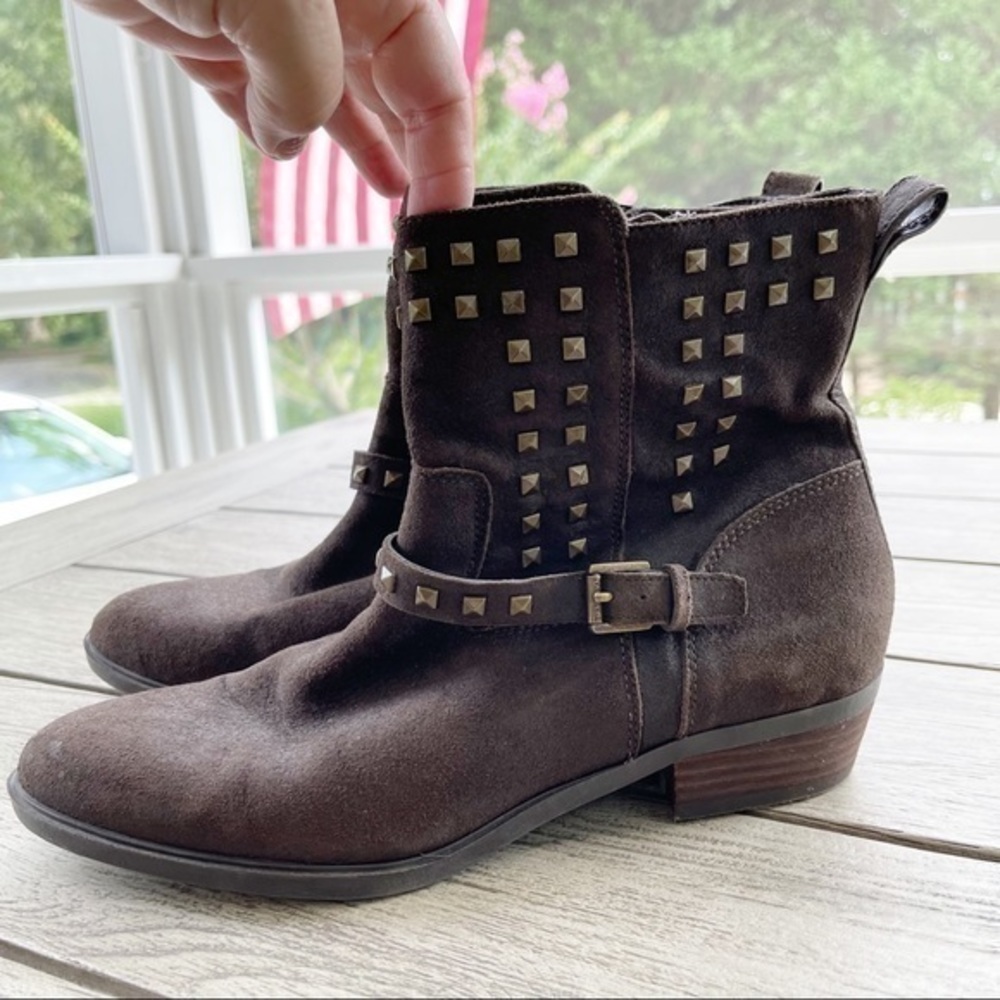 Ralph Lauren Shaelynn Studded  Ankle Boot size 8.5